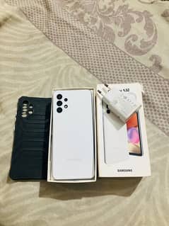 Samsung galaxy A32 6/128 with complete box and charger pta officcial a
