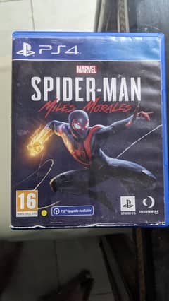 PS4 Spiderman Miles Morales DVD
