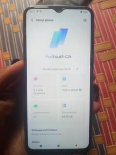 Vivo Y21 4/64 With Box Urgen Sale