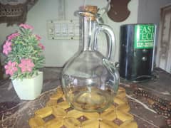 Beautiful Glass Unique Bottle