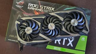 Asus Rog Strix Gaming Rtx 3070 gpu