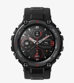 Amazefit t rex pro sports watch with charger