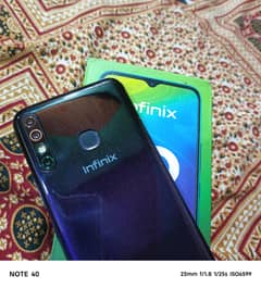 Hot 8   4/64  with box  4G mobile 03278818673  whartapp