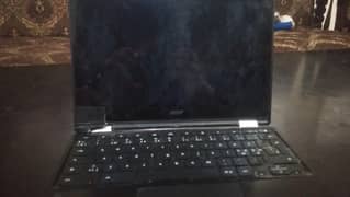 Chromebook OS with the charger  this chromebook has play store install
