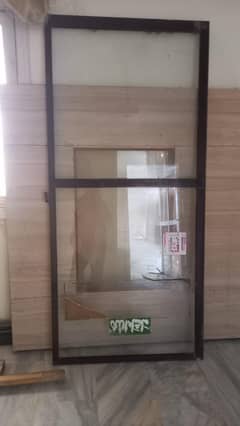 glass door