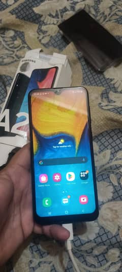hello I am selling my Samsung Galaxy A20 set or box panel change