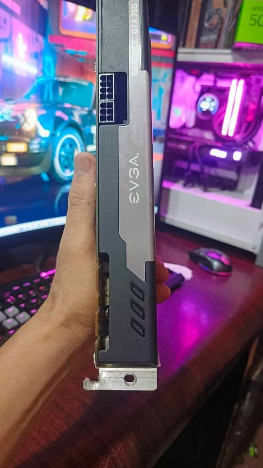 Nvidia Evga gtx 760 2GB ddr5 256bit gpu 1