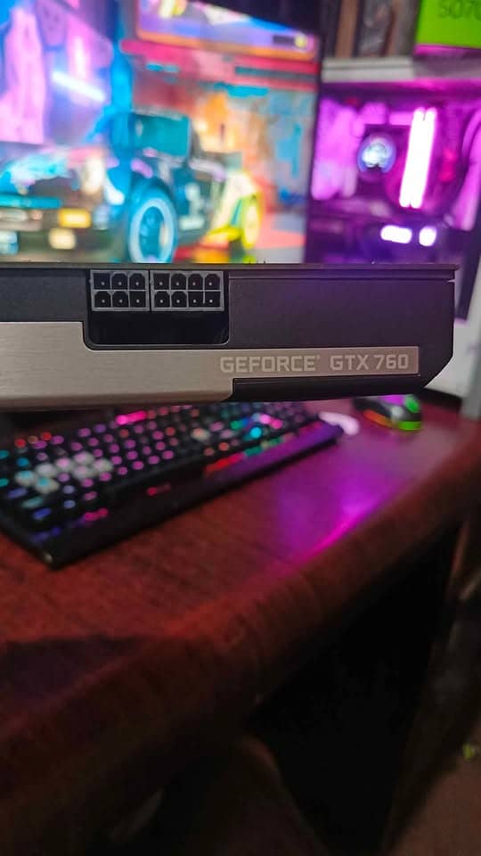 Nvidia Evga gtx 760 2GB ddr5 256bit gpu 5