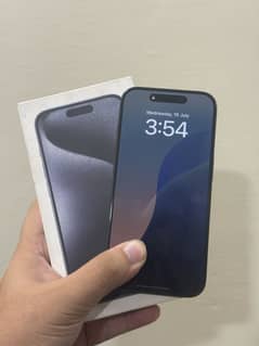 IPHONE 15 PRO WITH BOX
