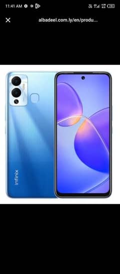 Infinix hot 12 play with charger original. type c charging