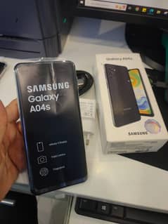 Samsung A04s box chrgr 128gb 1st hand use