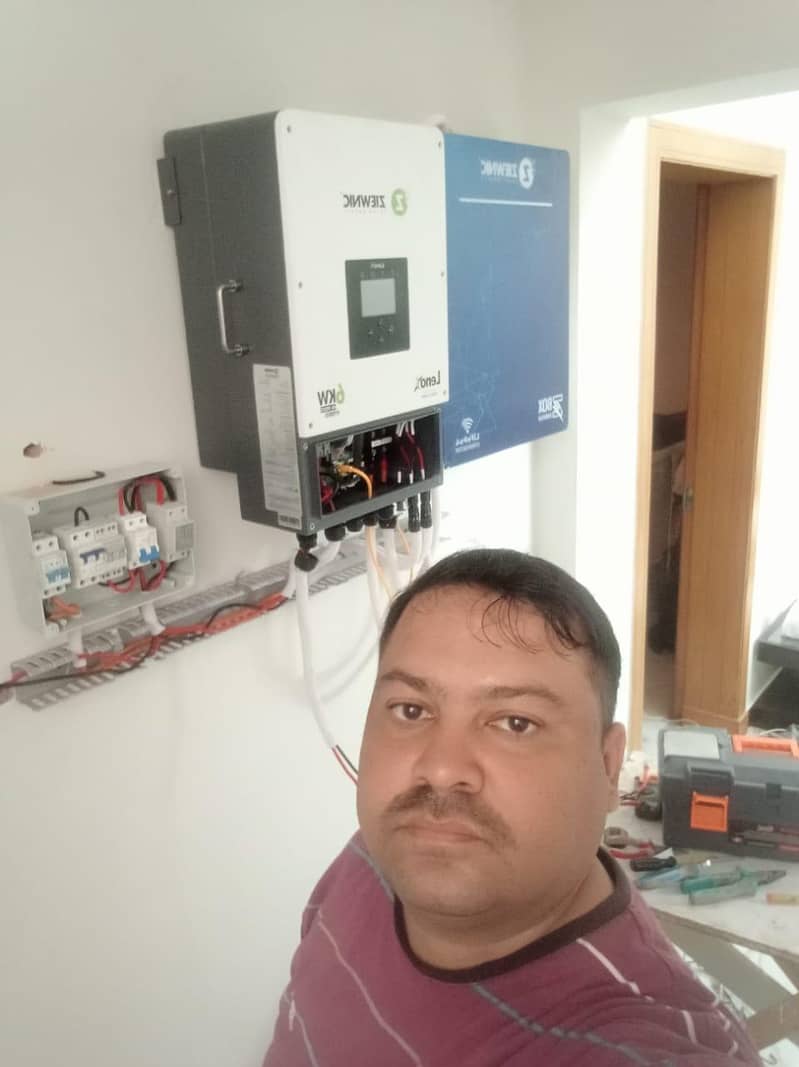 solar system installation 5