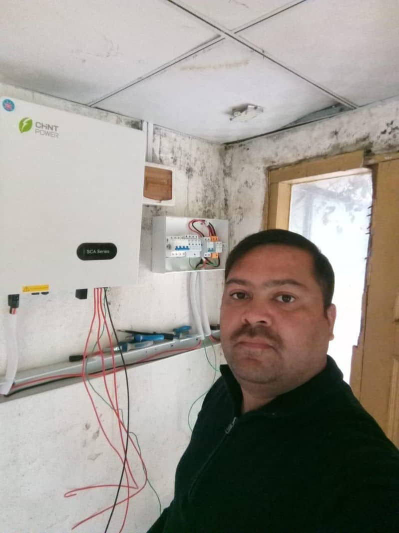 solar system installation 6