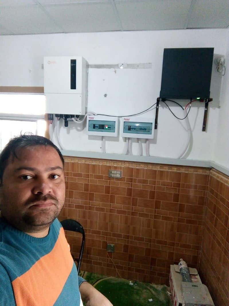 solar system installation 11