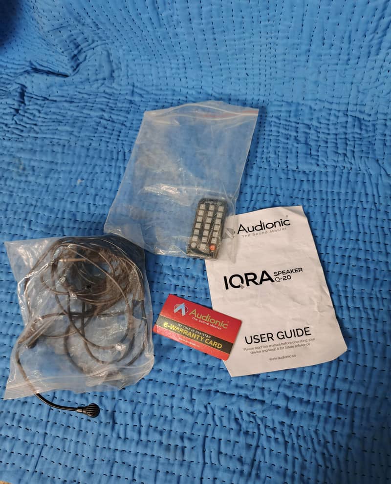 Audionic speaker good condition exchange possible with mobile 0