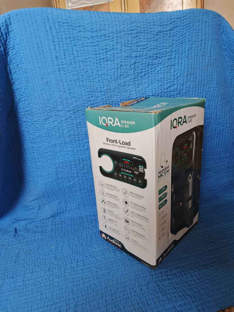 Audionic speaker good condition exchange possible with mobile 12