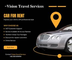 Rent a Car Rawalpindi Islamabad |Car on Rent for Tours|Family Trip Car