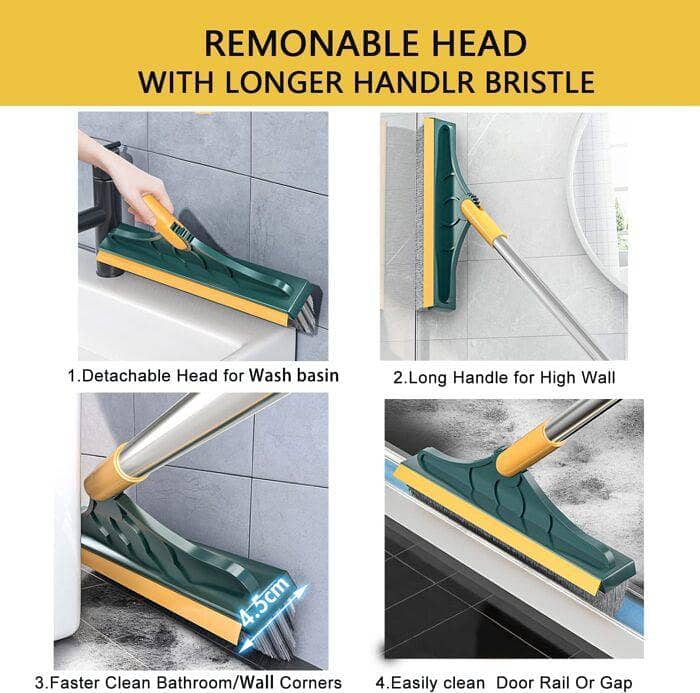 2 In 1 Multi-Functional Rotating Floor scrub brush 4