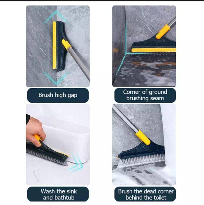 2 In 1 Multi-Functional Rotating Floor scrub brush 7