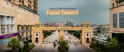 8 MARLA PLOT FOR SALE in FAISAL TOWN BLOCK A