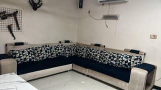 L shape sofa 9 seater available
