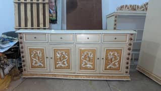 white Gold deco paint showcase