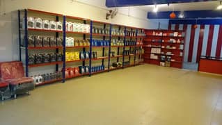 oil shop rack / pharmacy rack/ grocery store rack