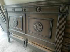 Dressing table and bed