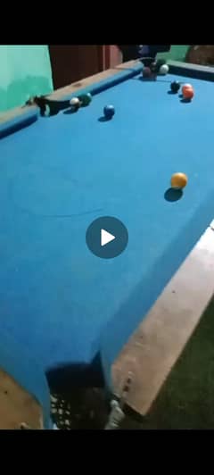 snooker table