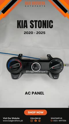 Kia Stonic Engine Gear ECU Air Cleaner Pipe Valve Body Sensor Coil Ac