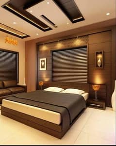 Branded Double Bed/Single Bed Side Table/Dressing/King size Bed