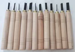 Potato Carving/Cutting Tools - 12 Pieces