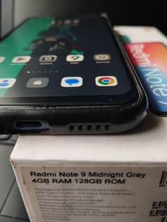Xiaomi Redmi Note 9 all accessories with Box