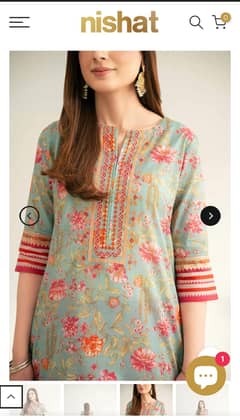 Nishat brand new dress