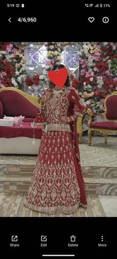 bridal lehnga for Barat