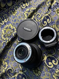 rokinonw2.8/14mm+nikonftz adapter