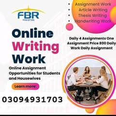 We required Male and Female staff for Online work.