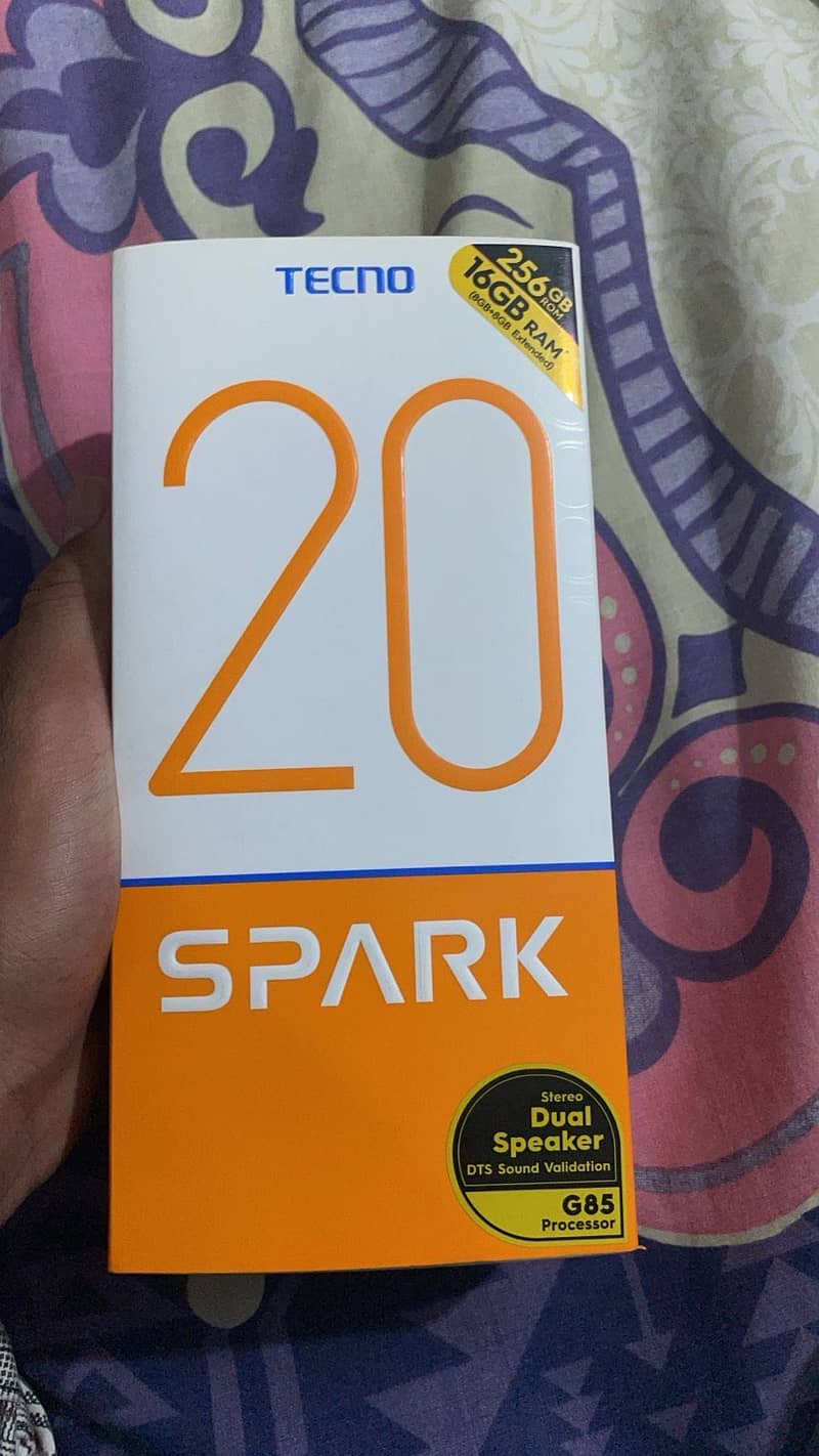 Techno spark 20 in new condition 3