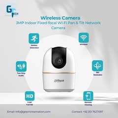 3 Megapixels Dahua Wireless/Wifi Camera