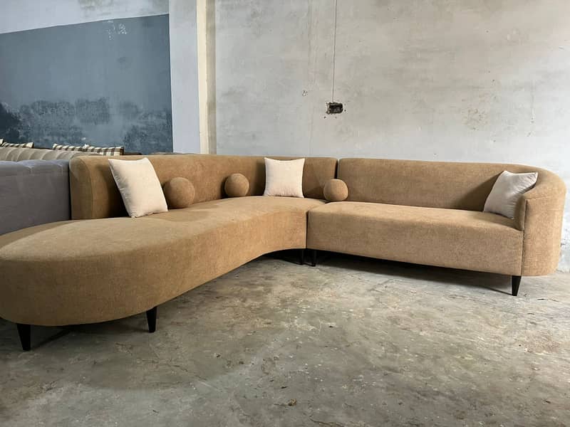 Sofa Set - L Shape Sofa Set - Round Sofa - Luxury Sofa - New Sofa 1