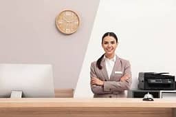 Female Receptionist Job