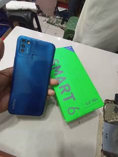 Infinix smart 6 (3)Gb (64)GB contect:03100044654