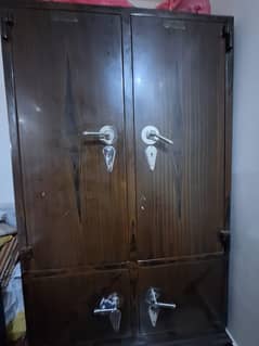 Iron Almirah Solid  rarely used