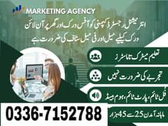 Part Time Job / Full Time Job / Home Base Job / Online Jobs/ Full time