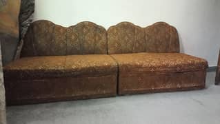2 no. sofa two seater