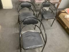 Office chair / iron chair / chair / used chair / chair of office.