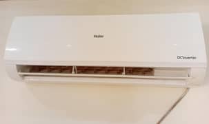 Haier AC DC inverter 1.5ton {total%Genuine^Saman}