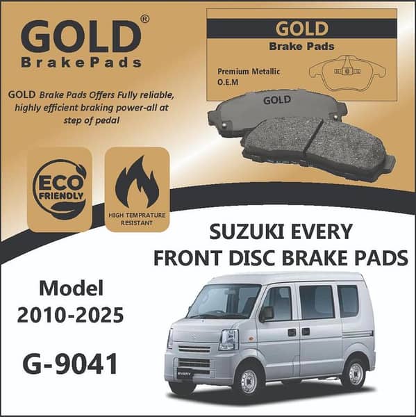Suzuki Every Front Premium Disc Brake pads G-9041