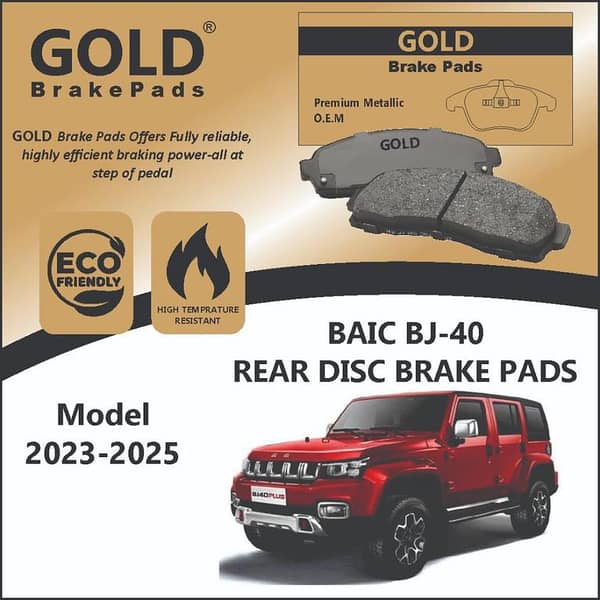 Baic BJ40 Premium Rear Disc Brake Pad