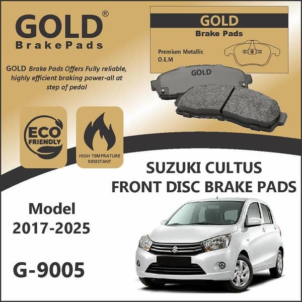 Suzuki Cultus Front Disc Brake Pads G-9005